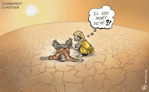 Cartoon: Changement Climatique (medium) by Damien Glez tagged changement,climatique