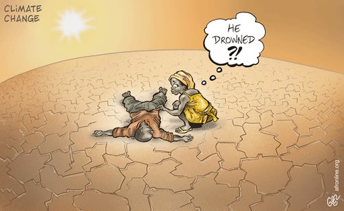 Cartoon: Climate Change (medium) by Damien Glez tagged climate,change