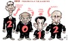 Cartoon: 2012 (small) by Damien Glez tagged presidentials,minorities,2012