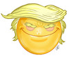 Cartoon: Emoticon Trump (small) by Damien Glez tagged emoticon trump america united states