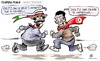 Cartoon: Mass Exodus (small) by Damien Glez tagged tunisia italy mass exodus