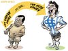 Cartoon: Mondial de Luxe (small) by Damien Glez tagged world cup south africa football