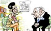 Cartoon: Obama (small) by Damien Glez tagged barack,obama,palestina,palestine