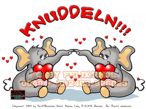 Cartoon: Cartoon Greeting Card (medium) by FeliXfromAC tagged charakter,model,sheet,stockart,felix,alias,reinhard,horst,aachen,elefant,elephant,happy,birthday,mascot,sympathiefigur,design,line,layout,entwurf,rot,red,comic,cartoon,illustration,heart,herz,love,liebe