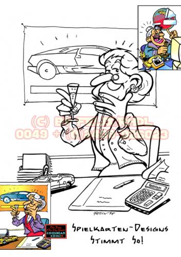 Cartoon: Cartoons - Stimmt so! Game (medium) by FeliXfromAC tagged cartoon,comic,illustration,stockart,comix,felix,alias,reinhard,horst,aachen,design,line,oma,omma,grandma,grossmutter,business,geschäft,stimmt,son,cardboard,game,spiel,spieledesign