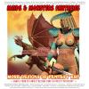 Cartoon: Maids and  Monsters 3D (small) by FeliXfromAC tagged monster frau woman parodie heldin heroine dragon drachen attack 3d felix action parody 