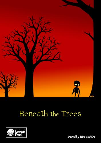 Cartoon: Beneath The Trees (medium) by volkertoons tagged creeps,creepy,horror,burton,romantic,romantik,trees,bäume,halloween,zombie,funny,spooky,tod,untot,tot,death,undead,dead,illustration,volkertoons,cartoons