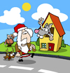 Cartoon: BODO Magazin - Sunny Santa (small) by volkertoons tagged volkertoons cartoon illustration bodo ratte rat weihnachten christmas xmas weihnachtsmann santa clause klima warm sonne sonnig wetter