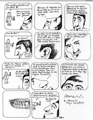 Cartoon: Interview mit Schönheitschirurg (medium) by lejeanbaba tagged mang,chirurg,comic,schönheitschirurg,schönheit,mann,eitelkeit