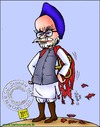 Cartoon: Mahamaanav (small) by Chander  tagged pm india manmohan congress