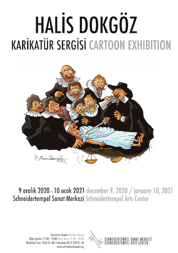 Cartoon: Halis Dokgöz Cartoon Exhibition (medium) by halisdokgoz tagged halis,dokgöz,cartoon,exhibition,in,istanbul,turkey