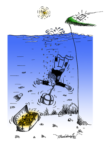 Cartoon: suicide halis dokgoz (medium) by halisdokgoz tagged suicide,halis,dokgoz