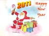 Cartoon: happy new year 2011 (small) by halisdokgoz tagged happy new year 2011