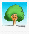 Cartoon: Occupy Gezi Istanbul (small) by halisdokgoz tagged occupy gezi istanbul