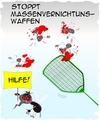 Cartoon: Massenvernichtungs Waffen (small) by Tricomix tagged massenvernichtung,krieg,mord,vernichtung,zerstörung,schlagen,killen,völkermord