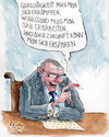 Cartoon: Sparsamkeit (small) by RAWU tagged schulden,steuern,schwarze,null,finanzminister