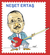 Cartoon: Neset Ertas (small) by Hayati tagged neset,ertas,saz,volksdichter,minneslieder,lyrik,volksmusik,tuerkei,hayati,boyacioglu,berlin