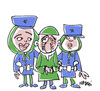 Cartoon: Neue Polizeiuniformen (small) by Hayati tagged kopftuch,erdogan,polis,polizei,karikatur,tuerkei,hayati,boyacioglu,berlin