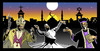Cartoon: COSMOCITY ISTANBUL (small) by donquichotte tagged cosmo