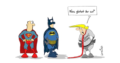 Cartoon: Captainchaos (medium) by Marcus Gottfried tagged trump,shutdown,usa,us,beamten,amerika,steuern,geld,haushalt,streik,trump,shutdown,usa,us,beamten,amerika,steuern,geld,haushalt,streik