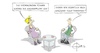 Cartoon: 20211103-Toilettenpapier (small) by Marcus Gottfried tagged corona,vierte,welle,impfung,inzidenz,inzidenzwert,holland,niederlande,maskenpflicht,maske,schutz,toilettenpapier