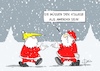 Cartoon: 20251208-KollegeAusAmerika (small) by Marcus Gottfried tagged amerika,nikolaus,weihnachtsmann,mütze,trump,erkennen,haare,aussehen