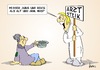 Cartoon: Arztstreik (small) by Marcus Gottfried tagged arzt,streik,doktor,armut,rentner,rente,altersarmut,behamdlung,kosten,krankenkasse,jugend,jung