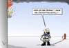 Cartoon: Löschantrag (small) by Marcus Gottfried tagged google,löschauftrag,datenspeicherung,daten,vergessen,feuerwehr,marcus,gottfried,cartoon,karikatur,feuer,haus,brennen,einsatz,auftrag