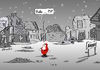 Cartoon: Weihnachtsaleppo (small) by Marcus Gottfried tagged aleppo,syrien,assad,weihnachten,kilolaos,kinder,bescherung,christmas,bomben,ruinen,ausgebombt,frieden,krieg,tod,ausgewandert,leer,armut,geschenke,stille,santa,klaus,nikolaus,weihnachtsmann,freude,marcus,gottfried,cartoon,karikatur