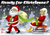 Cartoon: Marry Christmas! (small) by Nicoleta Ionescu tagged marry christmas