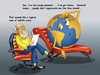 Cartoon: Psychoanalysis (small) by Nicoleta Ionescu tagged psychanalyse earth world crisis