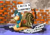 Cartoon: World Crisis (small) by Nicoleta Ionescu tagged snail,world,crisis