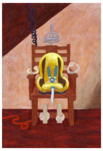 Cartoon: Electric chair (medium) by Davor tagged execution,hinrichtung,elektrischer,stuhl