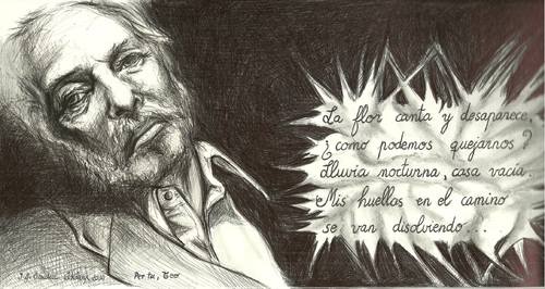 Cartoon: What a beautiful poem (medium) by catalantrader tagged poem