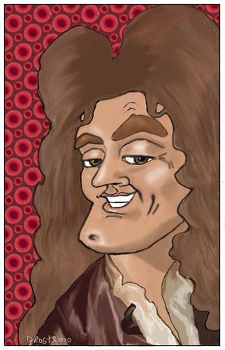 Cartoon: Henry Purcell (medium) by frostyhut tagged henrypurcell,purcell,baroque,composer,english,music