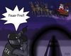 Cartoon: Paketbombenalarm (small) by flintstone73 tagged weihnachten,paket,bombe,terror,heiligabend,weihnachtsmann
