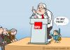 Cartoon: Wahlkampf mit Steinmeier (small) by verwirkt_cartoons tagged frank,walter,steinmeier,spd,wahlkampf,bundestagswahl,2009,politik