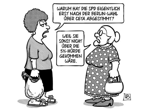 5-Prozent und CETA 5-Prozent und CETA