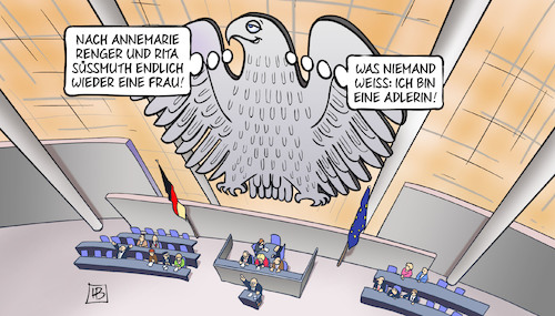 Bas Bundestagspräsidentin