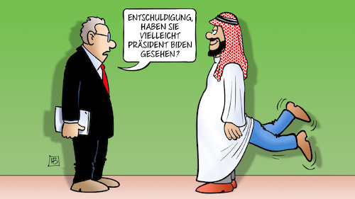 Biden und Saudis