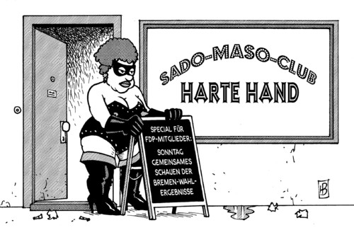 Cartoon: Bremen-Wahl (medium) by Harm Bengen tagged bremen,wahl,bürgerschaftswahl,bürgerschaft,landtagswahl,fdp