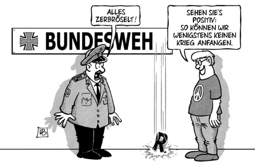 Bundeswehr zerbröselt