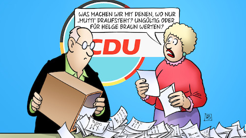 CDU-Auszählung