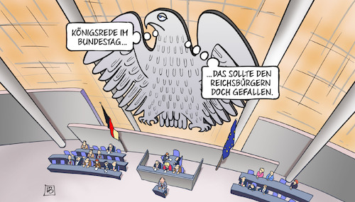 Charles im Bundestag