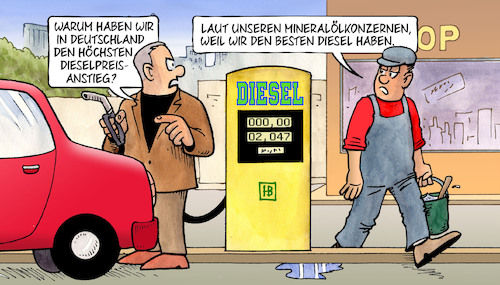Deutscher Dieselpreis