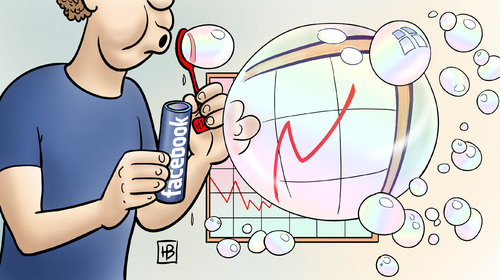 Cartoon: Facebook-Blase (medium) by Harm Bengen tagged facebook,blase,börse,boersengang,aktien,zuckerberg,seifenblasen,bubbles,blubbern,bilanz,umsatz,wirtschaft,facebook,blase,börse,börsengang,zuckerberg