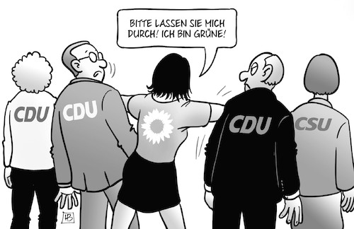 Grüne vor CDU Grüne vor CDU