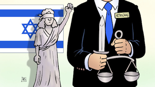 Cartoon: Justitia entmachtet (medium) by Harm Bengen tagged justitia,entmachtet,waage,schwert,israel,justizreform,proteste,netanjahu,harm,bengen,cartoon,karikatur,justitia,entmachtet,waage,schwert,israel,justizreform,proteste,netanjahu,harm,bengen,cartoon,karikatur