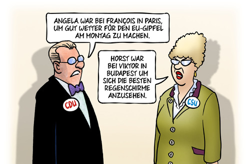 Merkel-Seehofer-Reisen