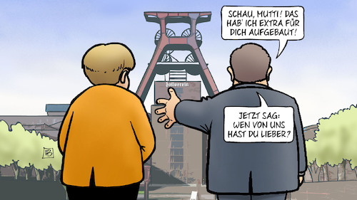 Merkel bei Laschet